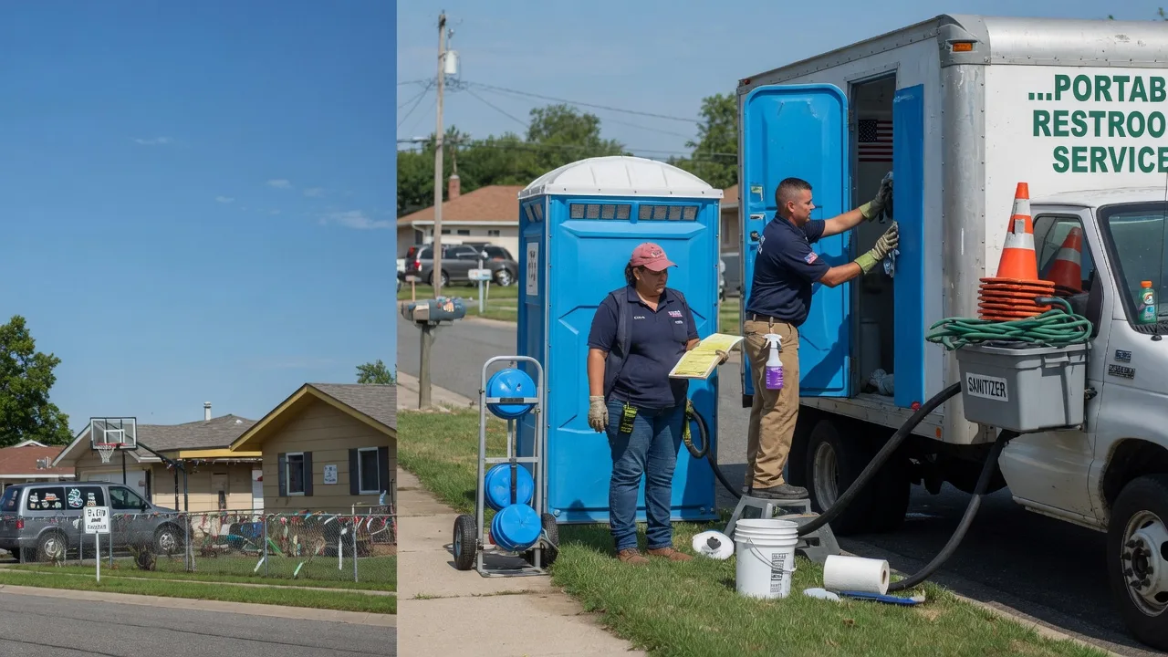 Portable Toilet Rental in Flushing, OH near me